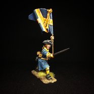 № 5263, шведский унтер-офицер со знаменем (лейб-гвардия), Северная война, 1700-21 гг
