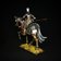 № 4090, конный бургундский рыцарь с копьем на перевес, 15 век